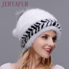 Check spelling or type a new query. Buy Winter Ear Warm Hat Women Spiral Knit Knit Hat Real Natural Mink Hat Top Opening Fox Fur Around Two Color Match At Affordable Prices Free Shipping Real Reviews With Photos
