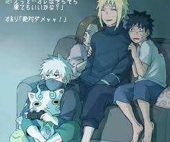 Imagem De Team Minato Kakashi And Rin Naruto Shippuden Anime Anime Naruto Team Minato