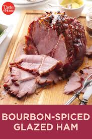 Bourbon Spiced Glazed Ham Recipe Bacon Dishes Ham Glaze Recipes