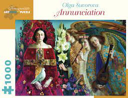 The result is a lush tapestry, delicate in. Amazon Com Olga Suvorova Anunciation Puzzle 1000 Piezas 9780764982095 Libros