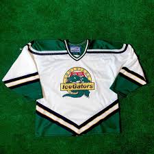 Evansville icemen blue echl ccm hockey jersey | ebay. Vintage Shirts Louisiana Icegators Echl Hockey Jersey Vtg Rare Poshmark