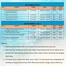 Senarai Kursus Pendek Kolej Kolej Komuniti Besut Facebook