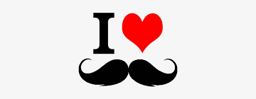 Look at links below to get more options for getting and using clip art. I Logo And Mustache Image Love Mustache Png 460x460 Png Download Pngkit