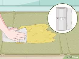 Cleaning these rugs requires special care, especially if they are wool, as many true persian put on rubber gloves and use a large spoon or spatula to remove larger particles of the vomit from the rug. How To Clean Pet Vomit From Carpet With Pictures Wikihow