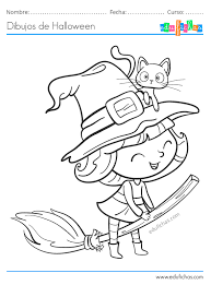 Dibujos De Halloween Para Colorear Kawaii