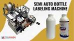 Semi Automatic Round Bottle Labeling Machine