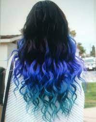 Colored Tips Colored Hair Tips Cute Hair Colors Bright Hair Colors