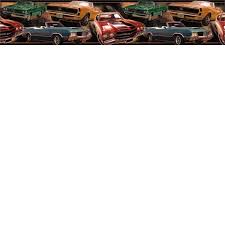 Vlies printed wallpapers are great to fit unisex nursery room. 40 Car Wallpaper Border On Wallpapersafari