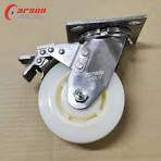 Heavy Duty Stainless Steel Industrial Caster 5-Inch White ...