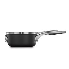 Get free calphalon space now and use calphalon space immediately to get % off or $ off or free shipping. Calphalon Premier 2 5qt Hard Anodized Nonstick Space Saving Sauce Pan With Cover Target