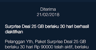 Setiap pelanggan telkomsel tentu mempunyai prioritas berebda dari setiap layanan yang diberikan oleh provider. Cara Mudah Mendapatkan Paket Surprise Deal Telkomsel 25gb Dengan Harga 90 Ribu
