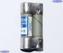 Fna 12 Pin Indicate Dual Tube Bussmann Fusetron Fuse 12amp