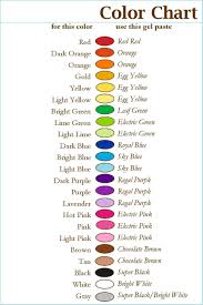 royal icing color chart food coloring chart icing colors