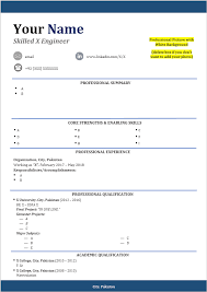 A page full of word resume templates, that you can download directly and start editing! Cv Template Available For Free Download Filectory