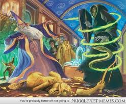 Harry Potter And The Order Of The Phoenix Jim Kay Dueling Wizards Harry Potter And The Order Of The Phoenix Harry Potter Illustrations Harry Potter Artwork Harry Potter Art