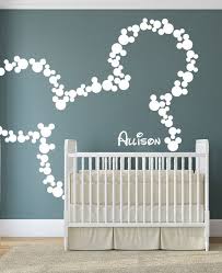 Mickey Mouse Wall Decal Art Decor Baby Name Wall Decals Art Decor Letters Mickey Mouse Wall Mickey Mouse Wall Decals Kid Room Decor