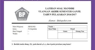 Biologia pilihlah satu jawaban yang paling tepat.1. Latihan Soal Uas Kelas 10 Sma Semester 1 Ganjil