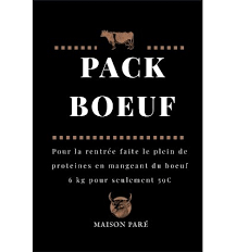Pack Boeuf Maison Pare