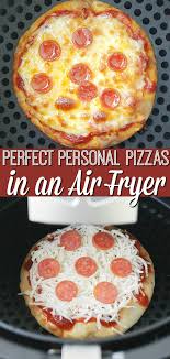 I even use the same pizza sauce recipe in pasta, spaghetti and lasagna. Perfect Personal Pizzas In An Air Fryer Foodtastic Mom