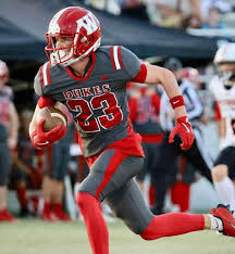 Wellington's senior Grady Norris had a huge night in the 61-6 win over  Ulysses last week. Norris had 7 receptions for 310 yards and 4 TDs all in  the first half. Norris