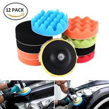 One inch is equal to 25.4 millimeters Automotive 50 Pcs 3 Inches 75mm Buffing Polishing Sponge Pads For Car Polisher Wax Tool New Automotive Care Detailing