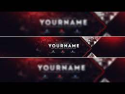 Undefined Youtube Banner Template Youtube Banner Design Banner Template Photoshop