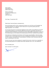 Sollicitatiebrief Medewerker Binnendienst Voorbeeld