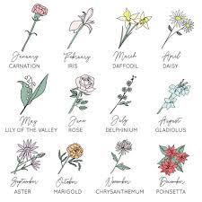 The flower for this month is the gladiolus. Personalised Birth Flower Jewellery Box In Pink Lisa Angel