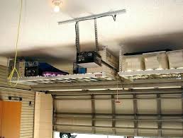 Diy overhead garage storage hanging garage shelves garage ceiling storage carport with storage ladder storage garage storage solutions barn find more below: Garage Ceiling Ideas Storage Image Types House N Decor