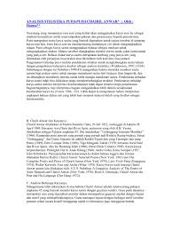 166 | analisis gaya bahasa pada puisi aku karya chairil anwar makna kepada teks sajak. Puisi Aku Karya Chairil Anwar