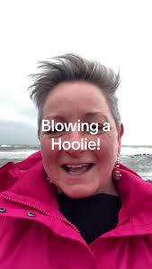 Blowing a Hoolie in Troon: A Windy Adventure