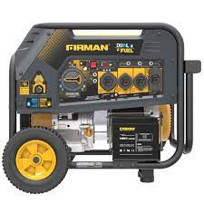 Check spelling or type a new query. Firman 10000 8000 Watt 120 240v 30 50a Electric Start Gas Or Propane Dual Fuel Portable Generator Carb Certified Dual Fuel Generator Portable Generator Propane