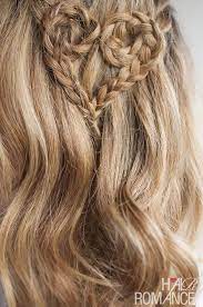 Valentine S Day Hairstyle Tutorial Heart Braid Hairstyle Hair Romance Hair Styles Hair Romance Valentine S Day Hairstyles