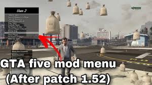 How to make money in gta 5. Gta 5 Mod Menu For Xbox One Ps4 Working After 1 52 Patch Best Mod Menu Youtube
