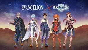 Evangelion X Hortensia Saga Liberada Artes Dos Personagens Personagens Saga Personagem