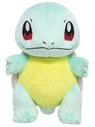 Sanei Pokemon All Star Series Pp19 Squirtle Stuffed Plush 6 Additional Details Animal Plush Toys Pokemon Toys