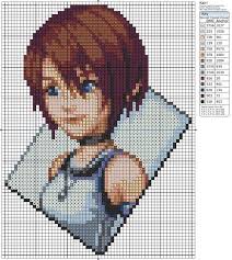 Please note i have only included the colour numbers. Kairi Kingdom Hearts Http Www Wingtips Org Uk Birdiestitching Disney Cross Stitch Fantasy Cross Stitch Cross Stitch Heart
