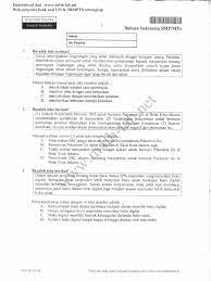 Dari keempat kalimat di atas dapat kita tentukan yang menjadi kalimat utama adalah kalimat 3 dengan pengembangan paragraph secara deduksi dapat kita susun sebagai. Un 2018 Smp B Ind P2 Www M4th Lab Net