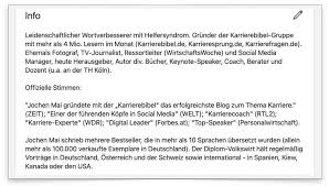 Übersicht für die textsorte zusammenfassung inhaltsangabe für. Linkedin Profil Optimieren Tipps Zu Slogan Jobsuche