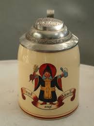 Vintage Bierkrug Bierkrug Krug Munchen Kind Munchner Kindl Hofbrauhaus Ebay Bierkrug Bier Munchner Kindl