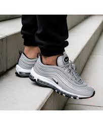Nike Air Max 97 Premium Reflect Silver Pure Platinum Black Trainers Nike Air Max Nike Air Max 97 Nike Air