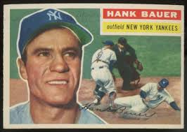1956 Topps Hank Bauer #177 EX+