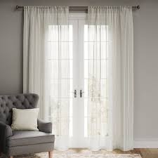 Choose from contactless same day delivery, drive up and more. 84 X54 Leno Weave Sheer Curtain Panel Cream Threshold Target