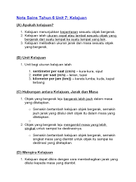 Maybe you would like to learn more about one of these? Nota Sains Tahun 6 Unit 7