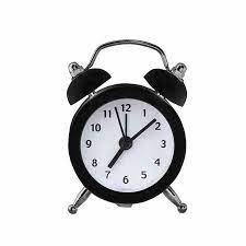 Mini Round Alarm Clock Desktop Table Bedside Clocks Kids Adults Travel Clock Decor Walmart Com In 2021 Black And White Aesthetic App Icon Png Icons