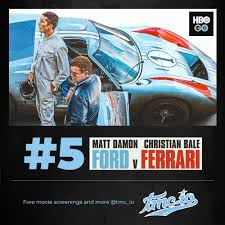 Nov 26, 2019 · for his latest film ford v ferrari, christian bale once again portrays a real person in motorsport legend ken miles. The 5 Streaming Movies To Watch This Weekend On Netflix Hulu Amazon Prime Hbo And Disney Tmc Io Watch Movies With Friends