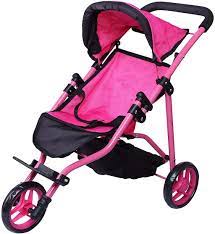 Buy Baby Doll Stroller Precious Toys Doll Stroller For Toddlers And 2 Year Old Girls And Older Hot Pink With Black Foam Handles Online In Turkey B00pm37s9g