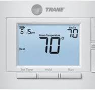 Trane XR202, 7-Day Programmable 1 Heat/1 Cool Push Button ...