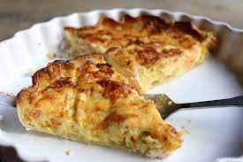 Quiche Aux Poireaux Et Aux Deux Saumons