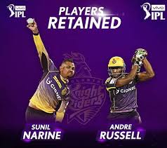 Andre russell wasn't able to put his poor form in the ipl last year behind him, as he was once again dismissed while playing a needless rash shot. Kolkata Knight Riders Retained Sunil Narine And Andre Russell For Ipl 2018 Ipl T20 Http Ift Tt 1zz3e4d Kolkata Knight Riders Ipl Latest Cricket News